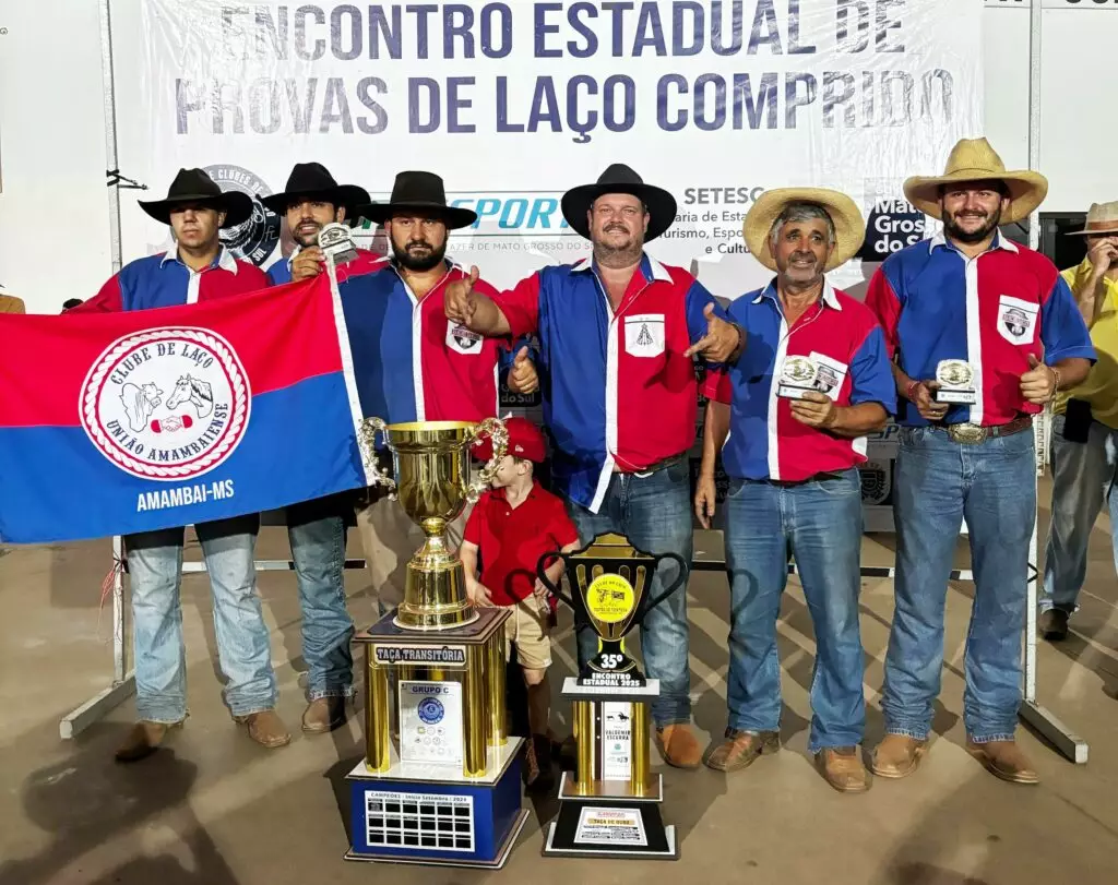 União Amambaiense conquista a Taça de Ouro no laço comprido em Coronel Sapucaia União Amambaiense conquista a Taça de Ouro no laço comprido em Coronel Sapucaia