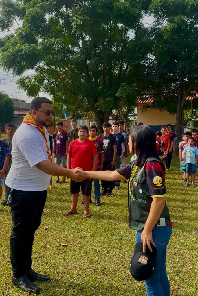 Clube de Desbravadores realiza evento “Desbravador por Um Dia” na Vila Limeira, em Amambai Clube de Desbravadores realiza evento “Desbravador por Um Dia” na Vila Limeira, em Amambai