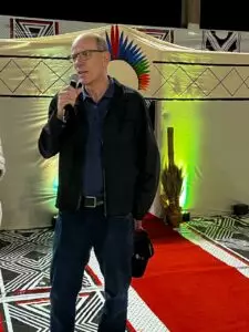 Katiely e Iarle são eleitos Miss e Mister Aldeia Amambai 2025