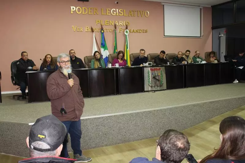 Reunião envolvendo Poder Público e sociedade discute segurança pública em Coronel Sapucaia