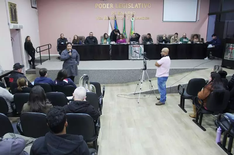 Reunião envolvendo Poder Público e sociedade discute segurança pública em Coronel Sapucaia