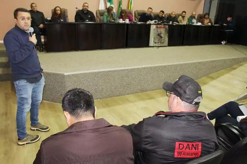 Reunião envolvendo Poder Público e sociedade discute segurança pública em Coronel Sapucaia