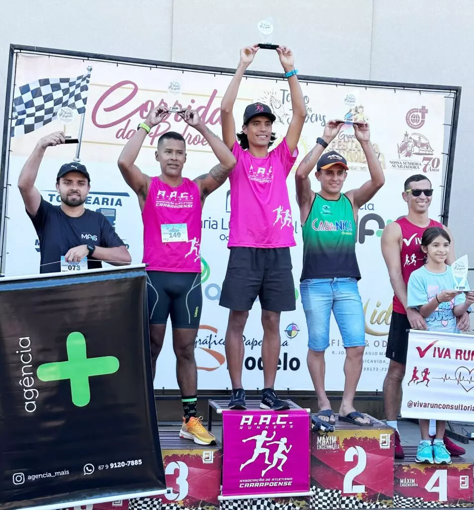 Atletas de Amambai e Caarapó vencem corrida pedestre da Padroeira em Amambai Atletas de Amambai e Caarapó vencem corrida pedestre da Padroeira em Amambai