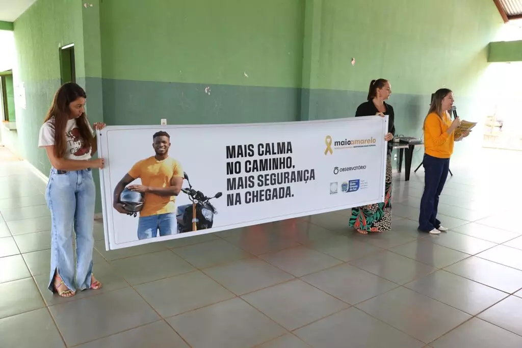 Maio Amarelo movimenta Eldorado com ações de conscientização no trânsito Maio Amarelo movimenta Eldorado com ações de conscientização no trânsito
