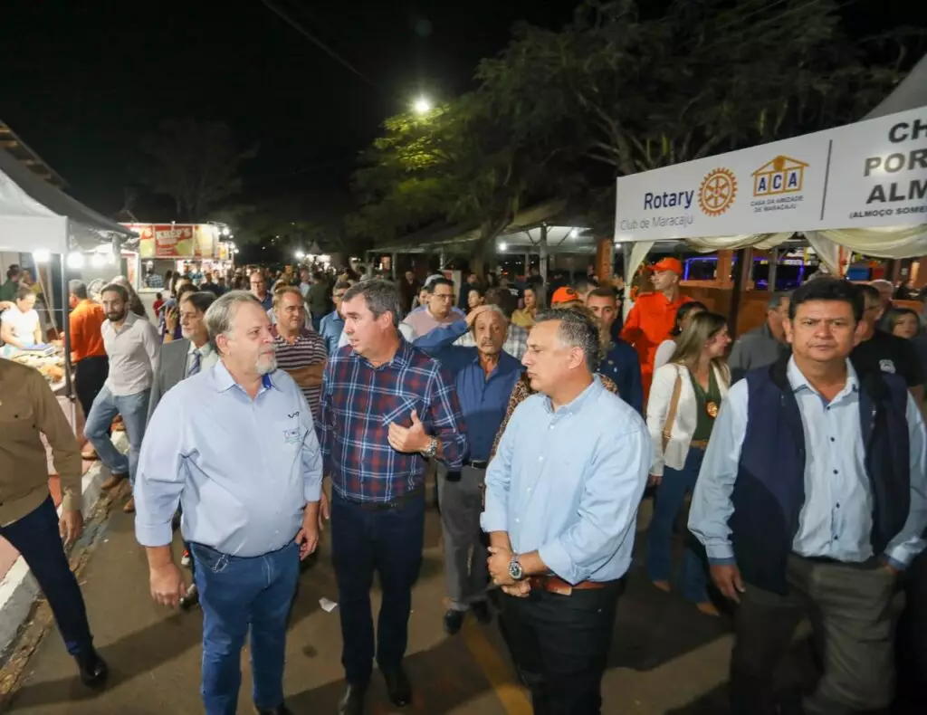 Com apoio do Governo, tradicional Festa da Linguiça movimenta turismo e valoriza cultura em Maracaju Com apoio do Governo, tradicional Festa da Linguiça movimenta turismo e valoriza cultura em Maracaju