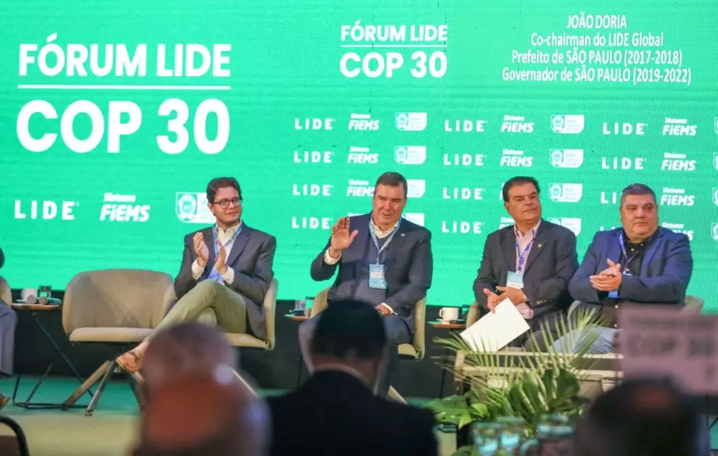 Desenvolvimento e sustentabilidade: MS é destaque e exemplo no Fórum LIDE COP 30
