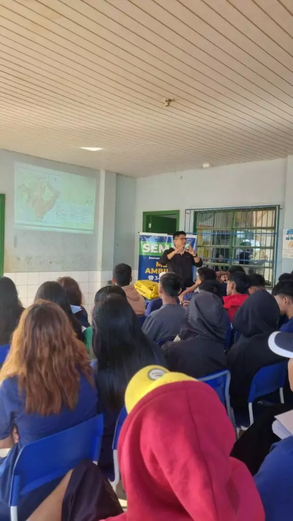 SEMAI leva ações de conscientização ambiental às aldeias de Amambai SEMAI leva ações de conscientização ambiental às aldeias de Amambai