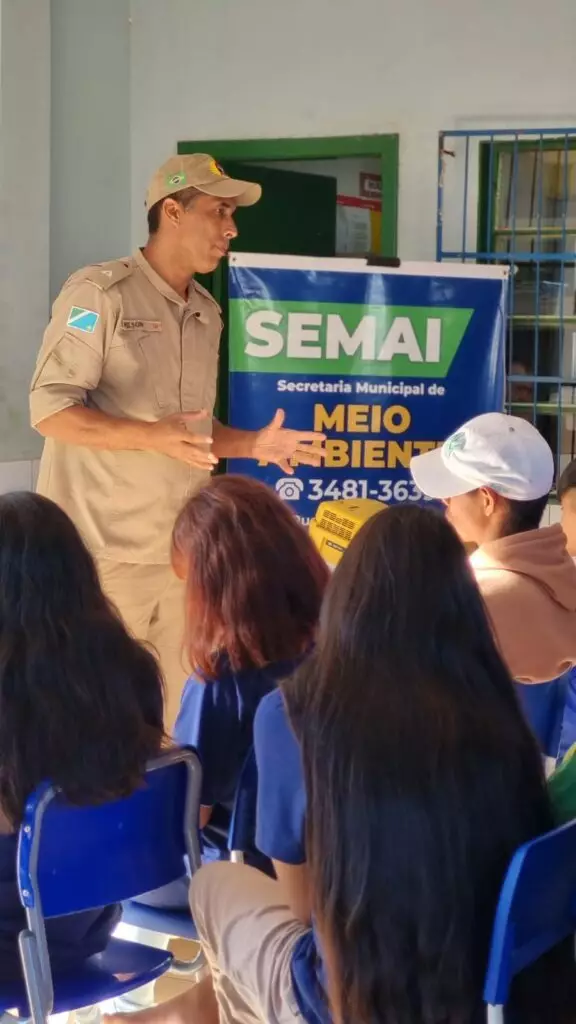 SEMAI leva ações de conscientização ambiental às aldeias de Amambai SEMAI leva ações de conscientização ambiental às aldeias de Amambai