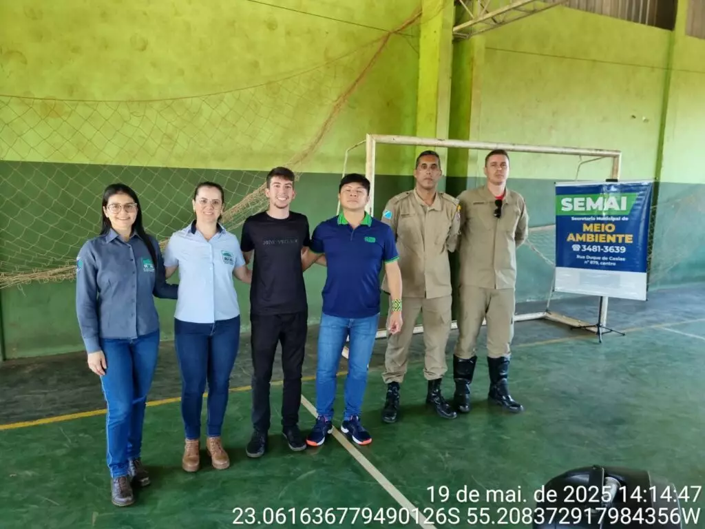 SEMAI leva ações de conscientização ambiental às aldeias de Amambai SEMAI leva ações de conscientização ambiental às aldeias de Amambai