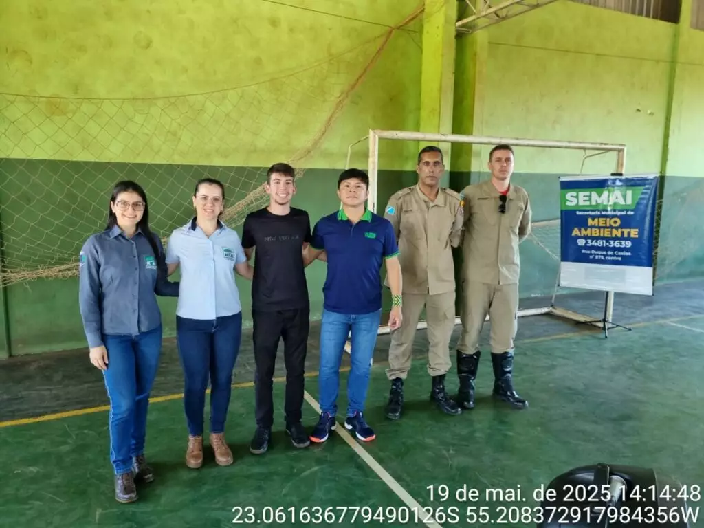 SEMAI leva ações de conscientização ambiental às aldeias de Amambai SEMAI leva ações de conscientização ambiental às aldeias de Amambai