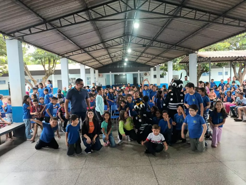 Escola Maurício Rodrigues de Paula recebeu palestra da Ação Saúde na Escola – Conscientização sobre a Dengue em Coronel Sapucaia Escola Maurício Rodrigues de Paula recebeu palestra da Ação Saúde na Escola – Conscientização sobre a Dengue em Coronel Sapucaia