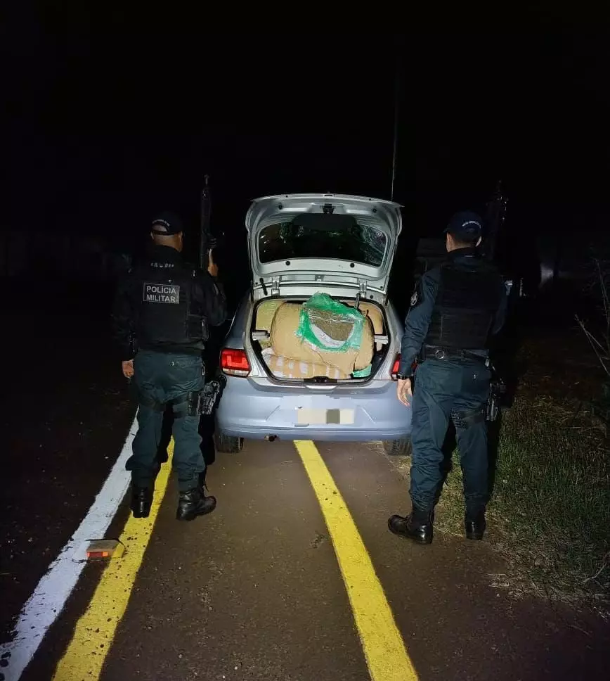 Polícia Militar apreende quase 200 kg de "skunk" e causa prejuízo milionário ao crime organizado em Caarapó
