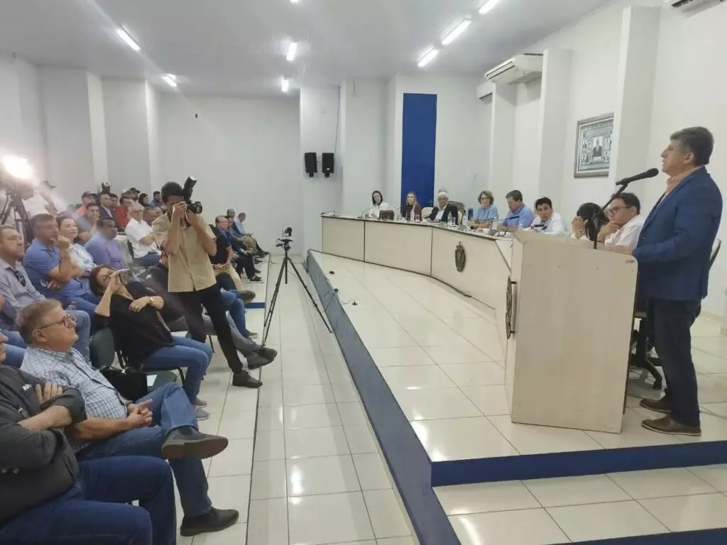 Audiência pública em Iguatemi debate recuperação de rodovias no Cone Sul de MS Audiência pública em Iguatemi debate recuperação de rodovias no Cone Sul de MS