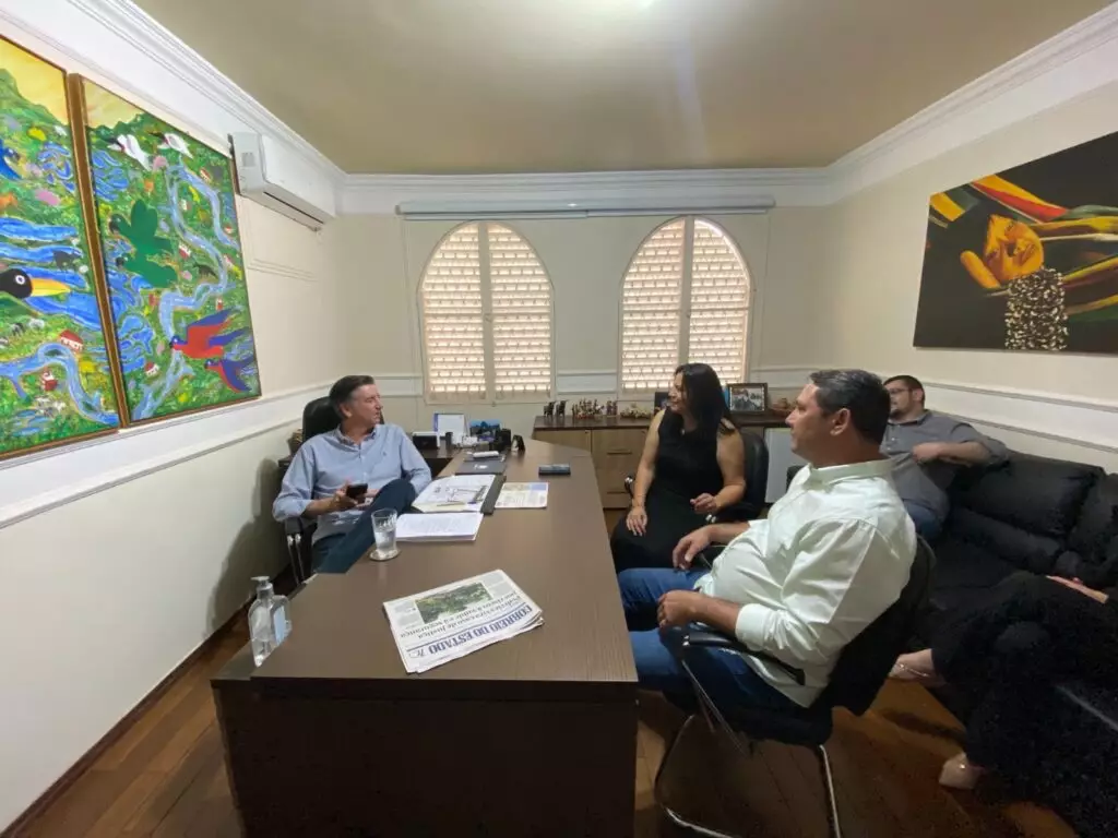 Caarapó: Prefeita Lurdes Portugal e vereador Sandro Pacheco buscam recursos para habitação e educação junto ao deputado Dagoberto