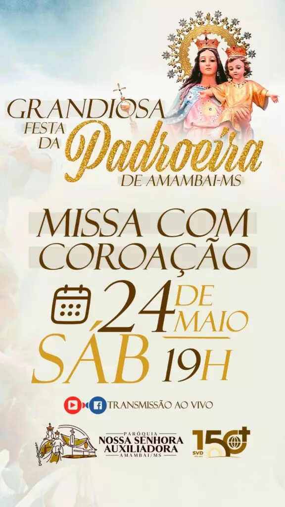 Festa da Padroeira acontece neste final de semana em Amambai Festa da Padroeira acontece neste final de semana em Amambai