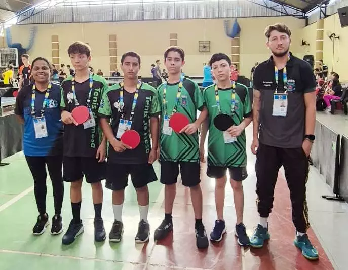 Sete Quedas participa dos Jogos Escolares da Juventude de MS em Três Lagoas Sete Quedas participa dos Jogos Escolares da Juventude de MS em Três Lagoas