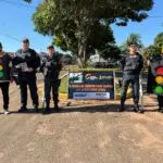 DEMTRAT realiza Blitz Educativa como parte da campanha Maio Amarelo 2025 em Tacuru