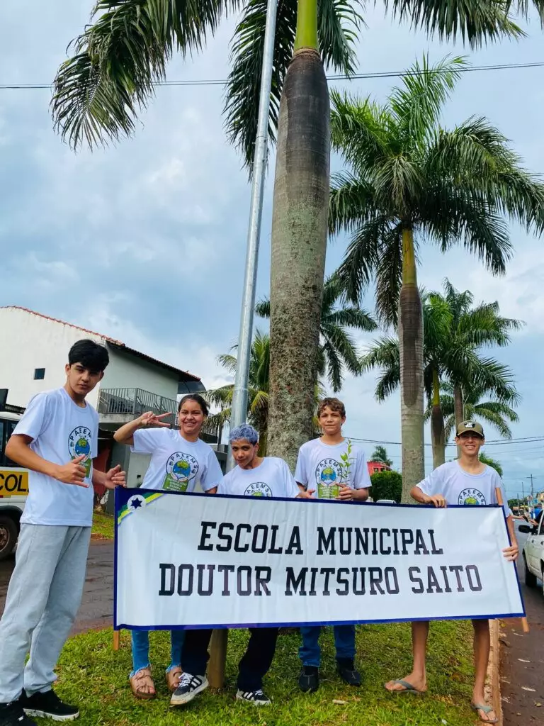 Paranhos: Autoridades municipais participam de mobilização em prol da preservação do meio ambiente Paranhos: Autoridades municipais participam de mobilização em prol da preservação do meio ambiente