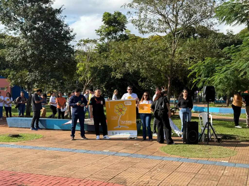Amambai se une em Caminhada do Maio Laranja e diz não ao abuso infantil