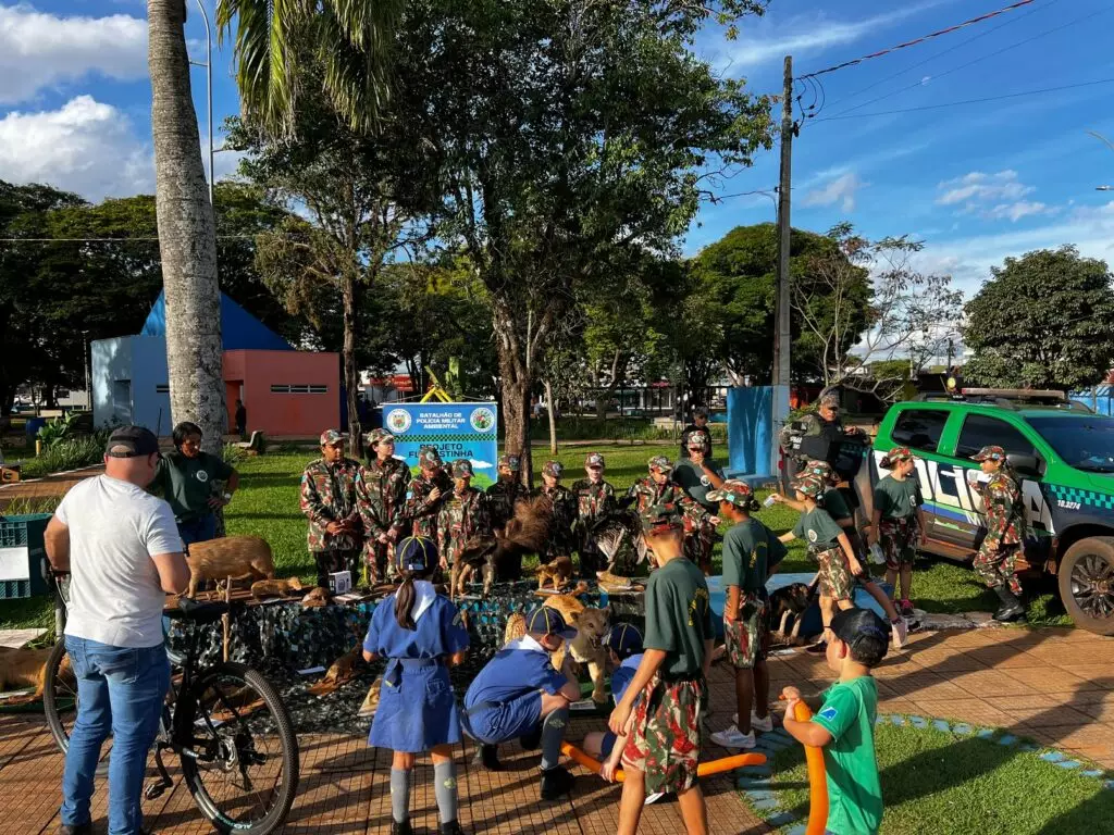 Amambai se une em Caminhada do Maio Laranja e diz não ao abuso infantil