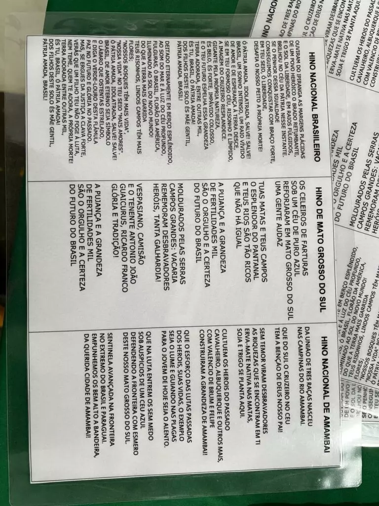 Amambai: Momento cívico reúne estudantes e fortalece valores de cidadania na Escola Rachid Amambai: Momento cívico reúne estudantes e fortalece valores de cidadania na Escola Rachid