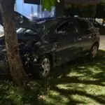 Bombeiros atendem vítima de acidente próximo ao Banco do Brasil em Amambai