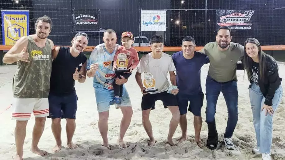 1º Torneio Arena Santa Rosa de Futevôlei foi grande sucesso em Amambai