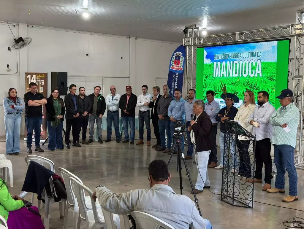Japorã marca presença em seminário sobre a cultura da mandioca em Mundo Novo Japorã marca presença em seminário sobre a cultura da mandioca em Mundo Novo