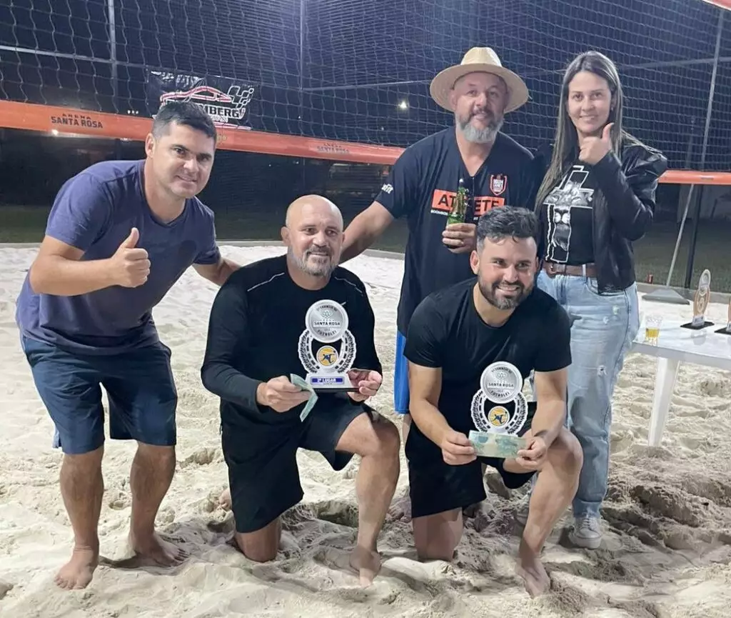 1º Torneio Arena Santa Rosa de Futevôlei foi grande sucesso em Amambai