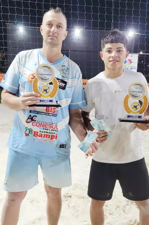 1º Torneio Arena Santa Rosa de Futevôlei foi grande sucesso em Amambai