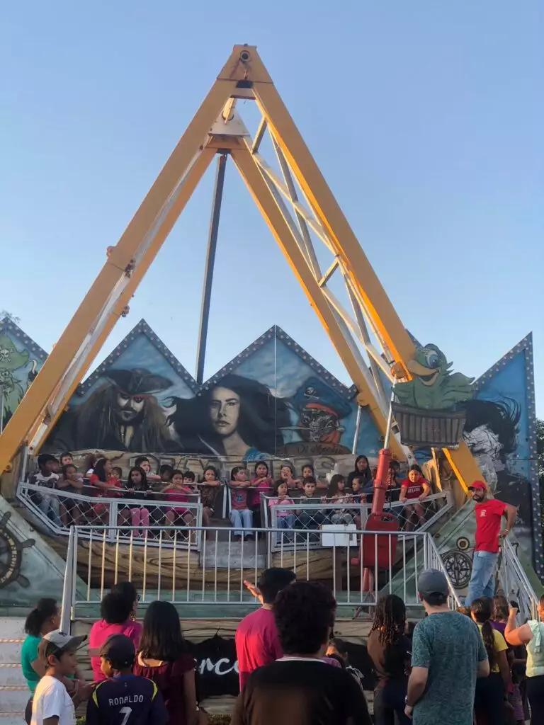 Prefeitura garante participação gratuita em parque de diversões para as crianças de Coronel Sapucaia