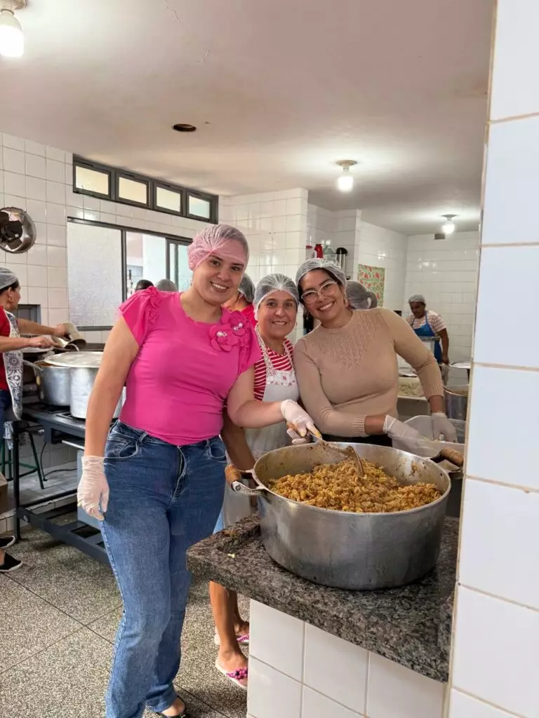 Ação solidária leva refeições e apoio a famílias de Coronel Sapucaia