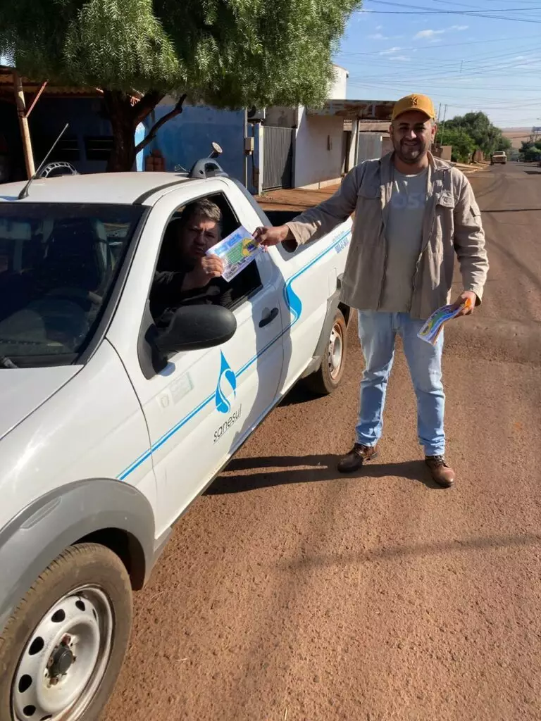Ação educativa marca Dia do Motorista em Aral Moreira