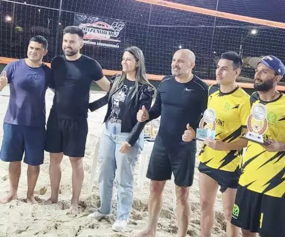1º Torneio Arena Santa Rosa de Futevôlei foi grande sucesso em Amambai