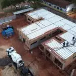 Iguatemi: Unidade Básica de Saúde - UBS, do bairro da vila Nova Recebe concretagem da lage