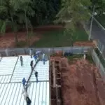 Iguatemi: Unidade Básica de Saúde - UBS, do bairro da vila Nova Recebe concretagem da lage