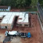 Iguatemi: Unidade Básica de Saúde - UBS, do bairro da vila Nova Recebe concretagem da lage