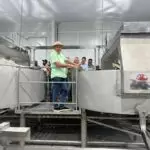 Produtores de leite participam de reunião com Agraer e Famalac para conhecer nova unidade em Tacuru