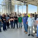 Produtores de leite participam de reunião com Agraer e Famalac para conhecer nova unidade em Tacuru