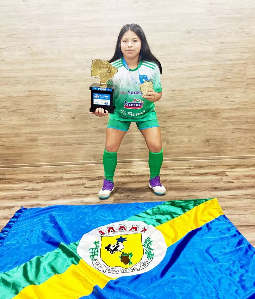 Futsal feminino de Paranhos conquista bicampeonato dos JEMS e vai representar o Estado nos Jogos Escolares Brasileiros