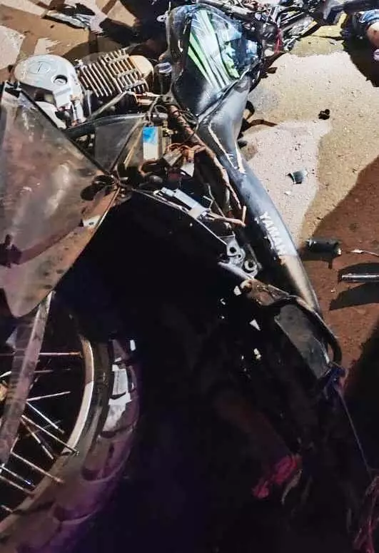 Acidente na Rodovia Dirceu Lanzarini mata motociclista em Amambai Acidente na Rodovia Dirceu Lanzarini mata motociclista em Amambai