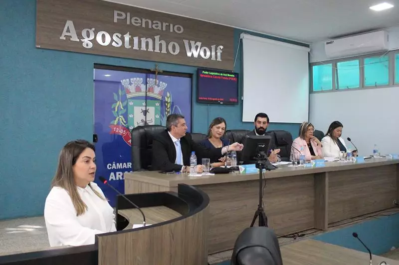 Câmara de Aral Moreira abre segundo semestre legislativo com sessões solene e de apresentação de matérias Câmara de Aral Moreira abre segundo semestre legislativo com sessões solene e de apresentação de matérias