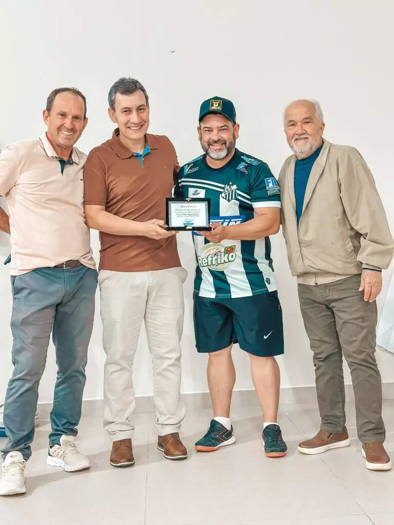 Iguatemi: Simted homenageia prefeito, vereadores e controlador interno pela destinação de emendas impositivas