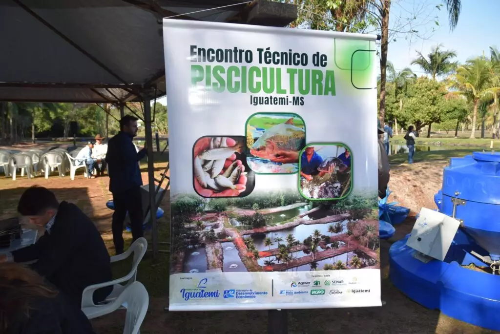 Prefeitura de Iguatemi realiza 1º Encontro Técnico de Piscicultura para fomentar a produção rural sustentável