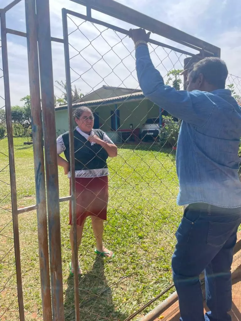 Presidente da Câmara de Paranhos visita estradas vicinais, comunidades indígenas e assentamento