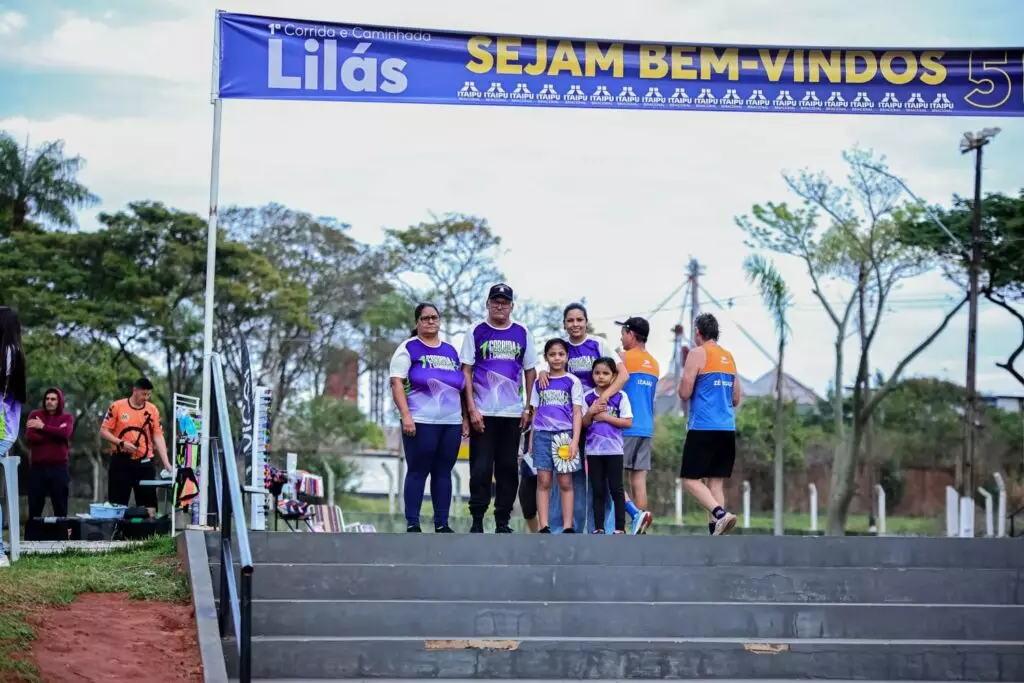 1ª Corrida e Caminhada Lilás reúne 160 atletas e fortalece solidariedade em Coronel Sapucaia