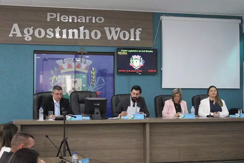 Câmara de Aral Moreira abre segundo semestre legislativo com sessões solene e de apresentação de matérias Câmara de Aral Moreira abre segundo semestre legislativo com sessões solene e de apresentação de matérias