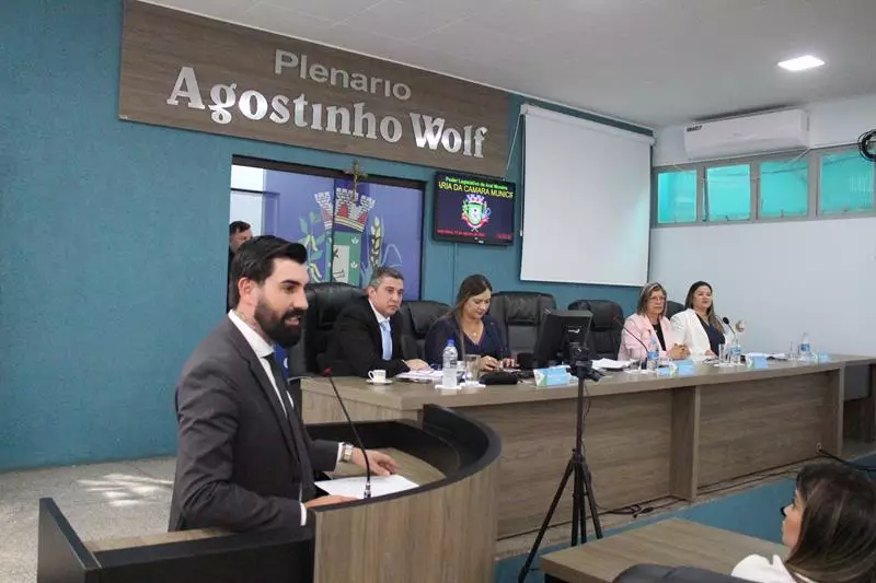 Câmara de Aral Moreira abre segundo semestre legislativo com sessões solene e de apresentação de matérias Câmara de Aral Moreira abre segundo semestre legislativo com sessões solene e de apresentação de matérias