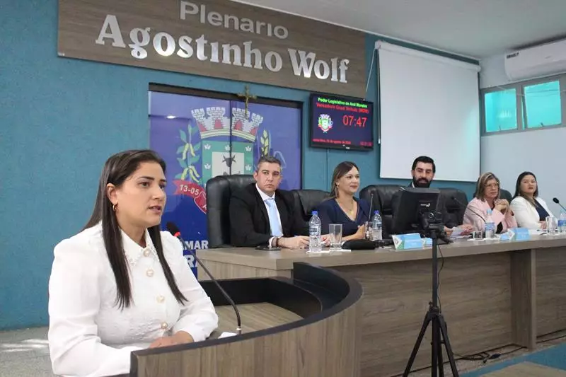 Câmara de Aral Moreira abre segundo semestre legislativo com sessões solene e de apresentação de matérias Câmara de Aral Moreira abre segundo semestre legislativo com sessões solene e de apresentação de matérias