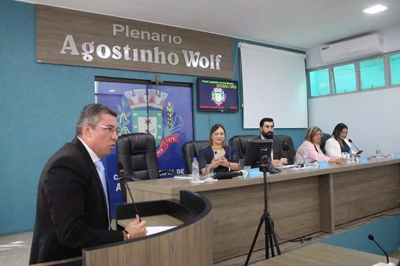Câmara de Aral Moreira abre segundo semestre legislativo com sessões solene e de apresentação de matérias Câmara de Aral Moreira abre segundo semestre legislativo com sessões solene e de apresentação de matérias